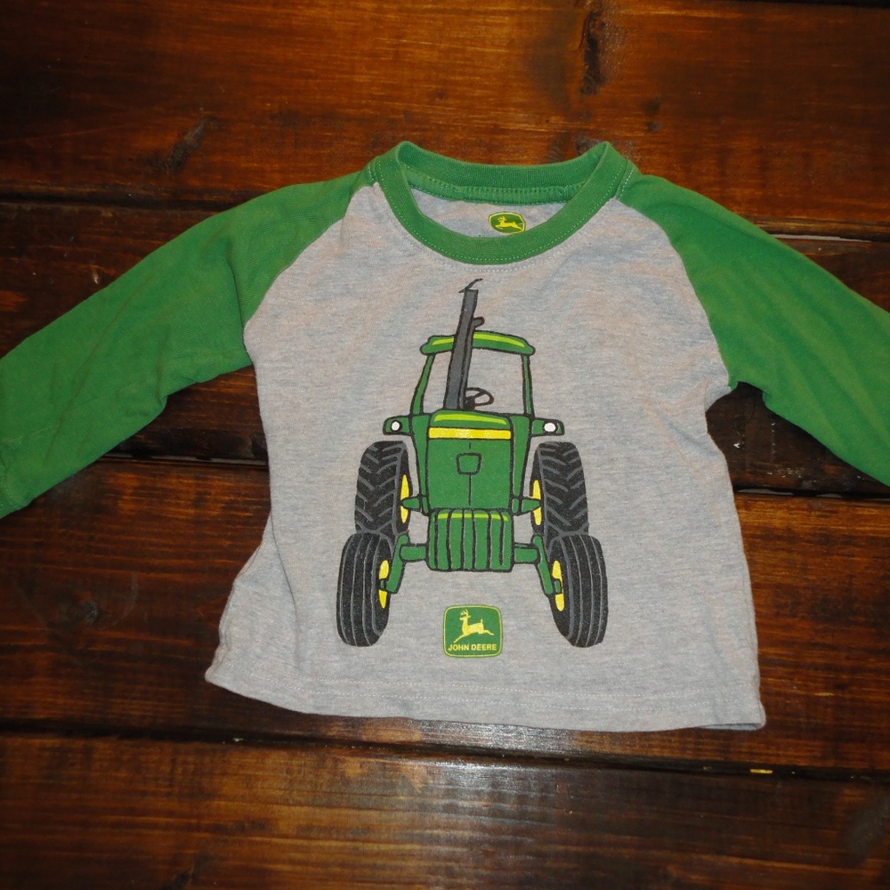 John Deere Long Sleeve Toddler T Shirt 12 Months